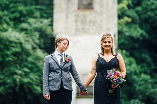 Fonmon Castle Wedding photography-130
