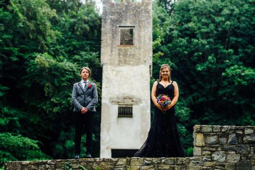 Fonmon Castle Wedding photography-131