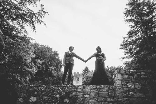 Fonmon Castle Wedding photography-134