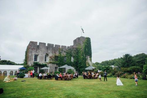Fonmon Castle Wedding photography-137