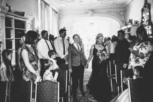 Fonmon Castle Wedding photography-58
