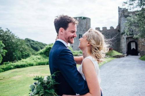 Manobier Castle wedding Photography-236