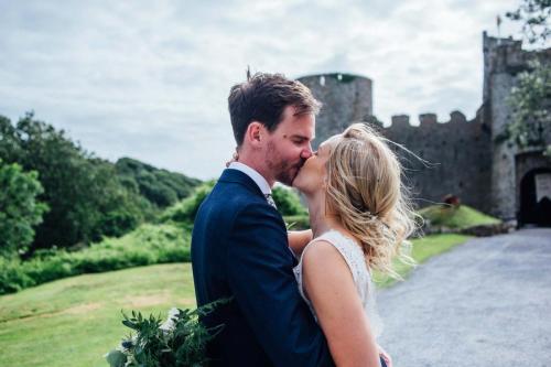 Manobier Castle wedding Photography-237